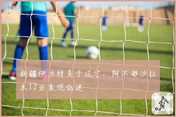 新疆伊力特负于辽宁，阿不都沙拉木12分表现低迷
